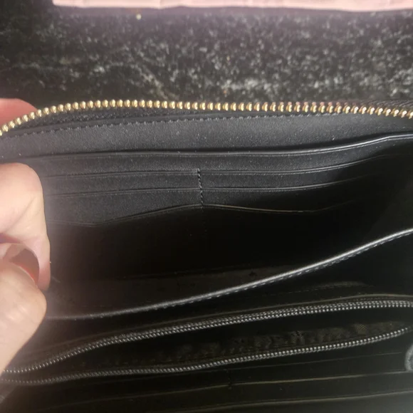 Kate Spade Black and Cream Wallet - Picture 4 of 4